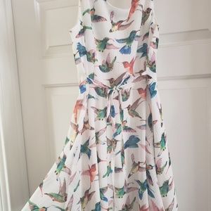 Summer Dress! Light and Flowy bird dress